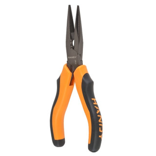 Cleste cu cioc, maner cauciucat 165 mm ǀ 10321