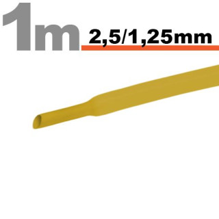 Tub termocontractibilGalben • 2,5 / 1,25mm ǀ 11020S