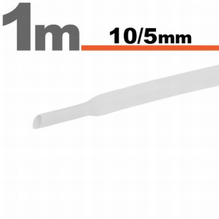 Tub termocontractibilAlb • 10 / 5 mm ǀ 11023W