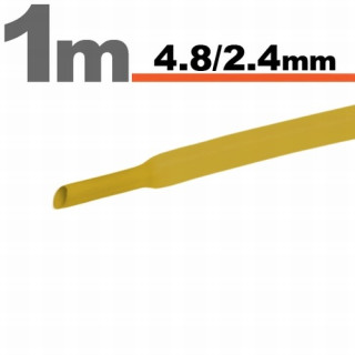 Tub Termocontractibil Galben • 4,8 / 2,4 mm ǀ 11025S
