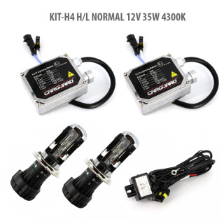 H4 H/L NORMAL 12V 35W 4300K ǀ H4-KIT-N-4,3