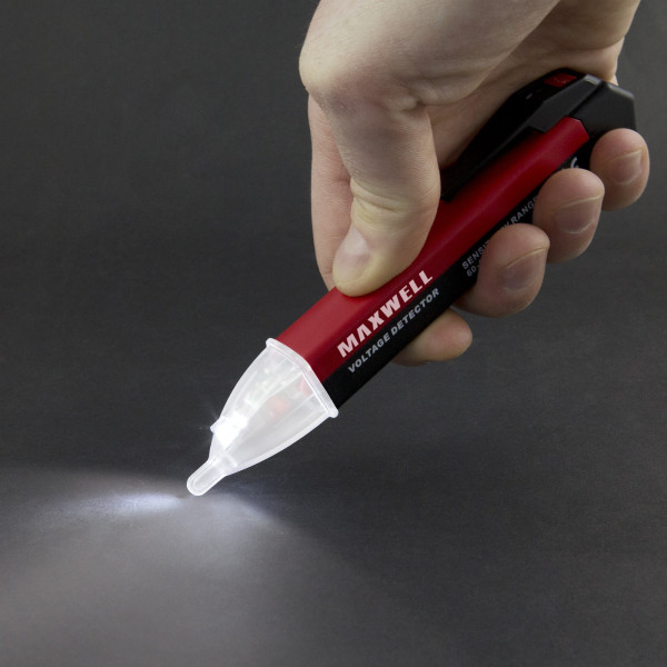 Detector de tensiune fara contact direct – cu lumina LED ǀ 25818 - imagine 4