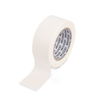 Banda de mascare - cu adeziv pe baza de apa - 50 m x 48 mm - alb ǀ 11086C