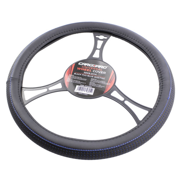 Husa volan auto - negru / albastru PRO - CARGUARD ǀ HVA004 - imagine 5
