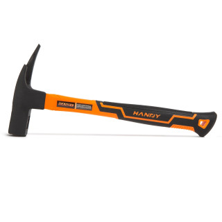 Ciocan de dulgherie profesional, cu tragator si suport de cuie magnetic si maner fibra de sticla 600 g ǀ 10427