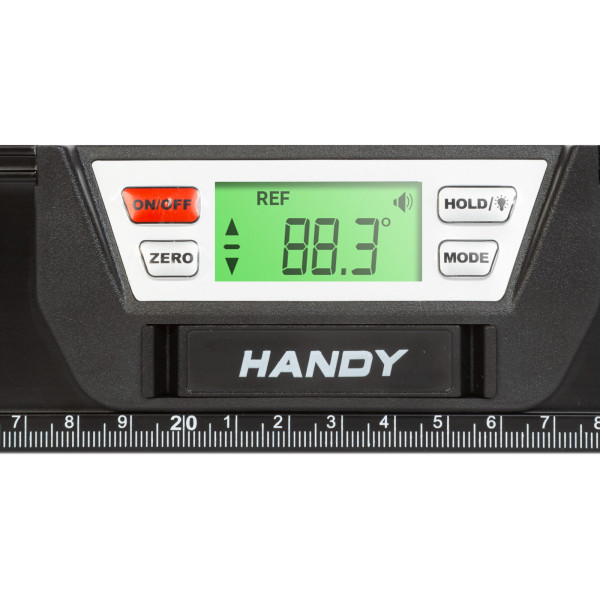 Handy - Nivela digitala cu afisaj LCD, cu semnalizare sonora, 600 mm ǀ 10625B - imagine 2