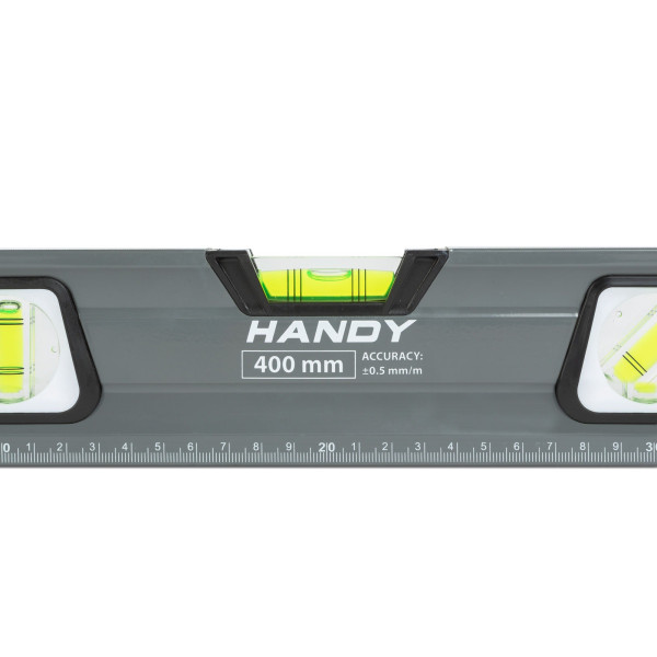 Handy - Nivela - cu rigla si boloboc cu oglinda, 400 mm ǀ 10624A - imagine 5