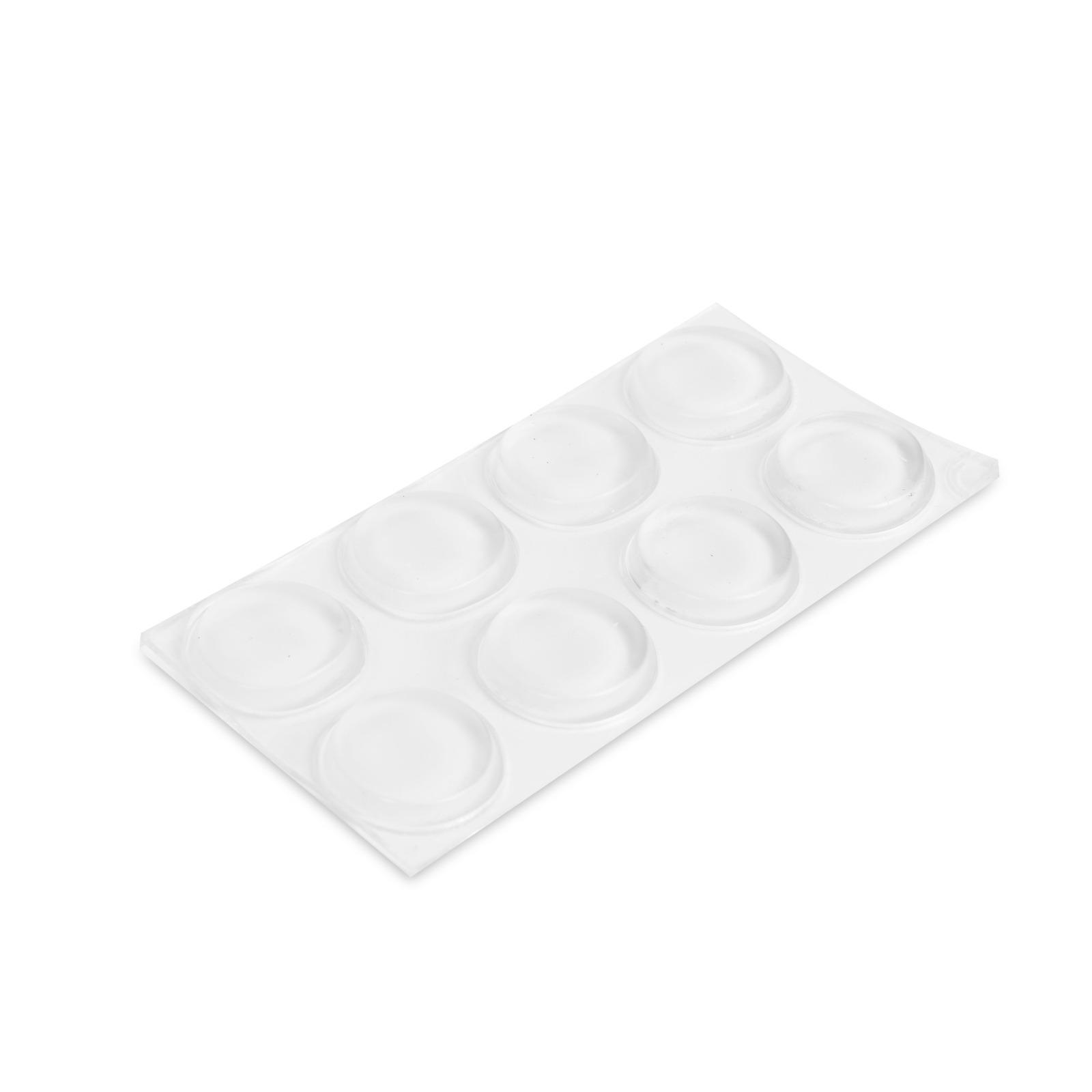 Opritor pentru usi - autoadeziv, transparent - 18 mm - 8 buc / pachet ǀ 56192 - imagine 2