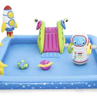 Piscina gonflabila si loc de joaca cu apa - galaxy - 228 x 206 x 84 cm ǀ DA00105