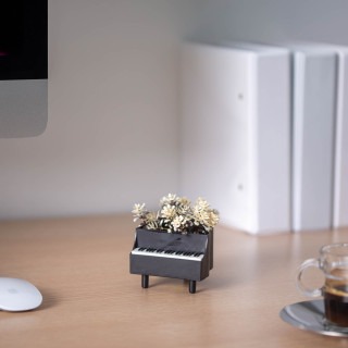 Decor plante artificiale - pian - 8 x 9 cm - 4 tipuri ǀ 11855