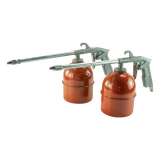 Set 2 pistoale pneumatice pentru pulverizare ulei, 10 BAR, 1/4", 900 ml ǀ PSA008