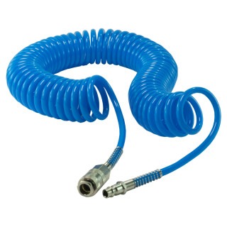 Furtun pneumatic spiralat PU 5x8 mm, 20 m ǀ PSA012