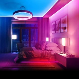 Banda LED RGB - 3 m - IP65 - 220-240V - 5050 SMD - 30 LED/m - 7,2 W/m ǀ 55861
