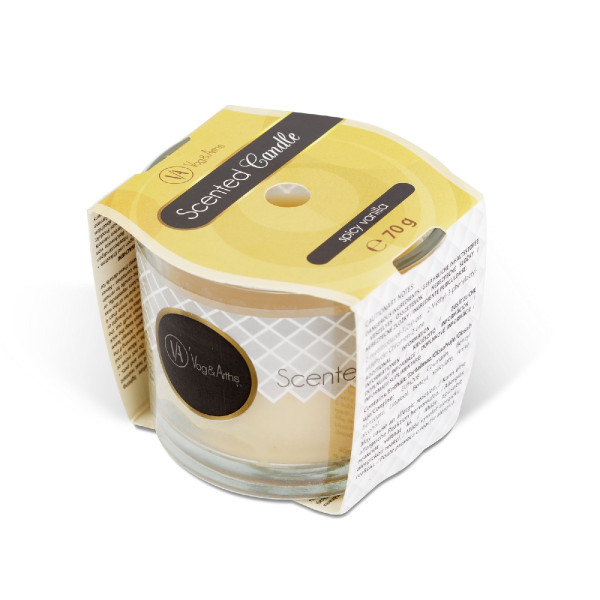 Lumanare parfumata – Vanilie condimentata – 70 g ǀ 58810C - imagine 3