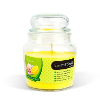 Lumanare parfumata – borcan cu capac – Sweet lemon & peony – 310 g ǀ 58805D