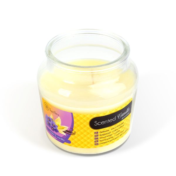 Lumanare parfumata – borcan cu capac – Violet & Vanilla – 310 g ǀ 58805C - imagine 2