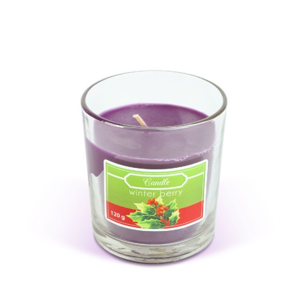 Lumanare parfumata - "winter berry" - 120 g ǀ 58802D