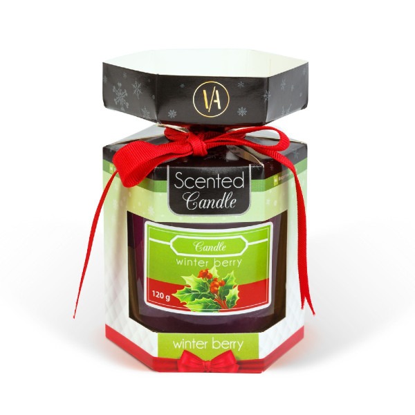 Lumanare parfumata - "winter berry" - 120 g ǀ 58802D - imagine 2