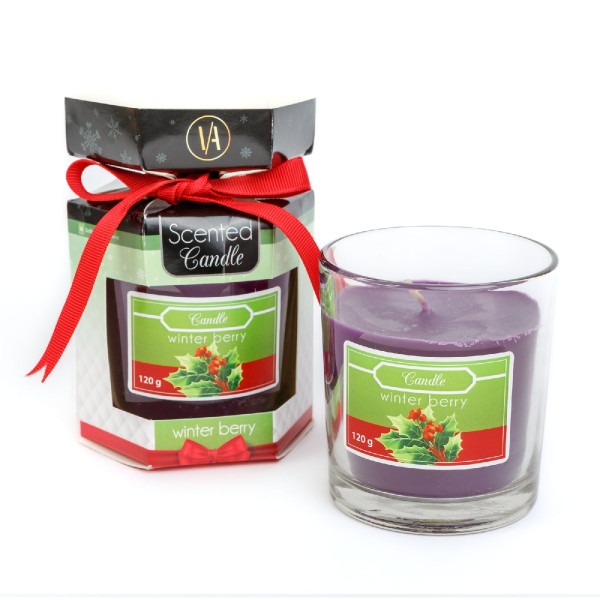 Lumanare parfumata - "winter berry" - 120 g ǀ 58802D - imagine 3