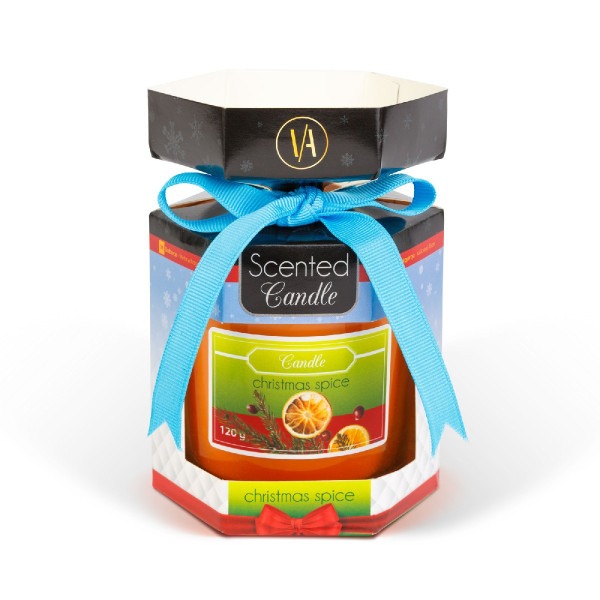 Lumanare parfumata – "Mirodenie de Craciun" – 120 g ǀ 58802C - imagine 3